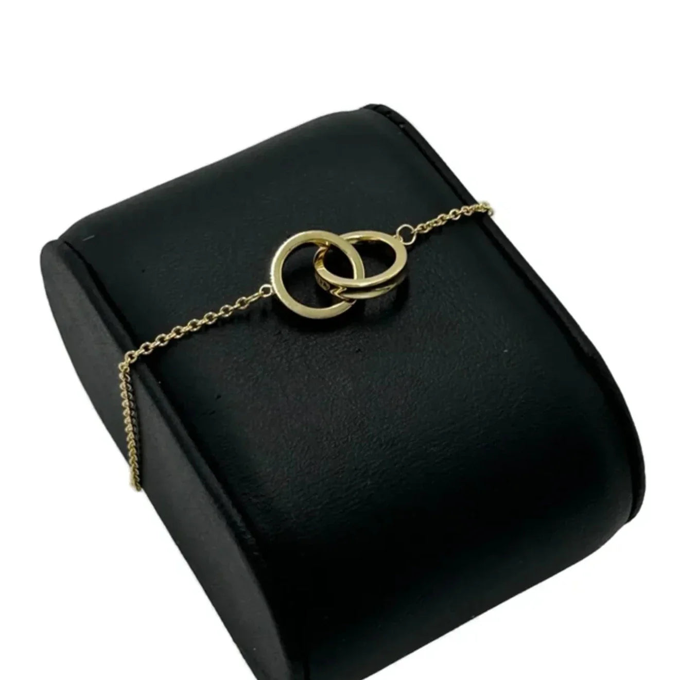 Tiffany & Company 18K Interlocking Circles Luxury Bracelet