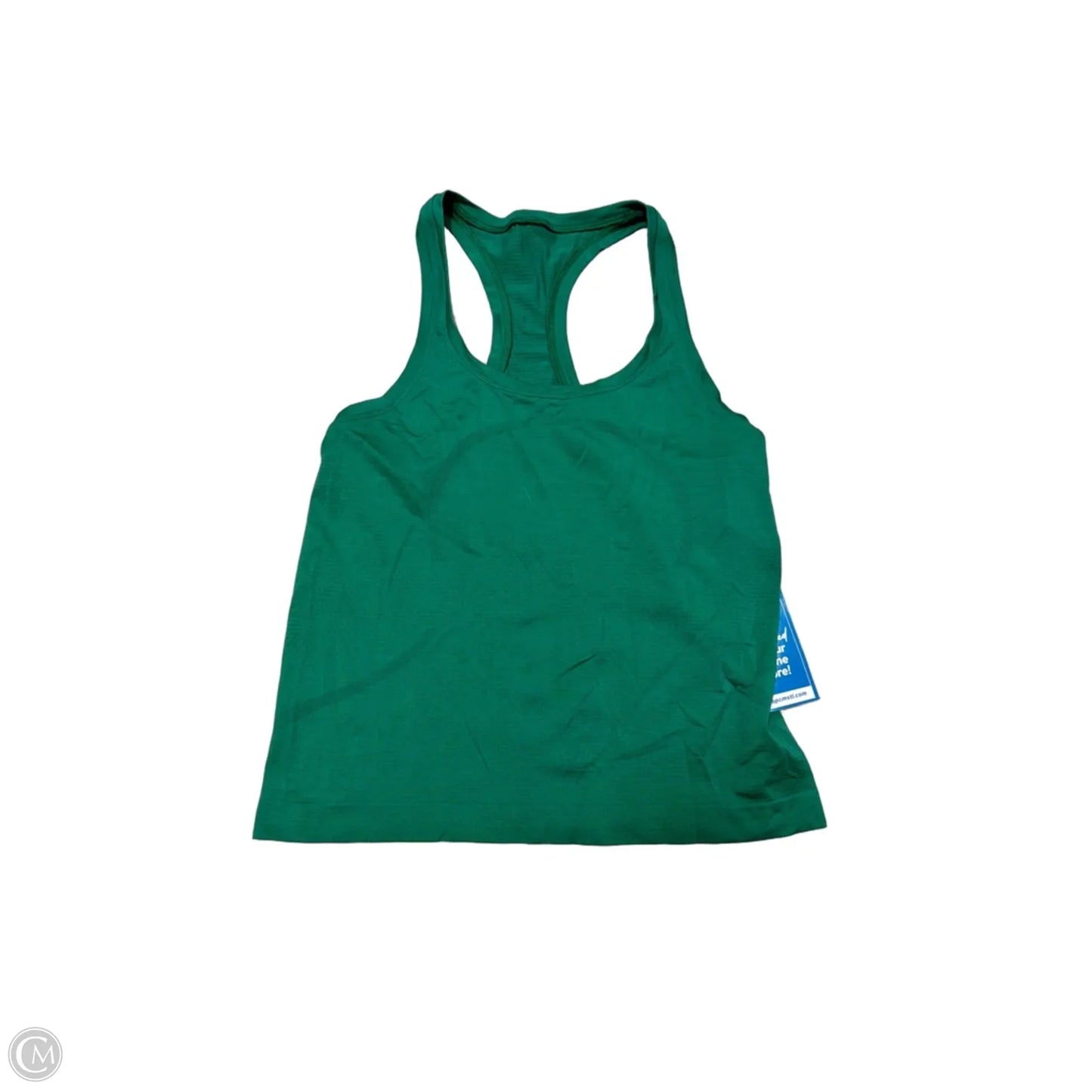 Athletic Tank Top By Lululemon In Green, Size: 4/S
