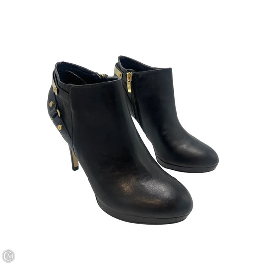 Boots Ankle Heels By Marc Fisher In Black, Size: 7
