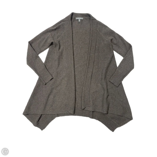 Sweater Cardigan Designer By Neiman Marcus In Brown, Size: S