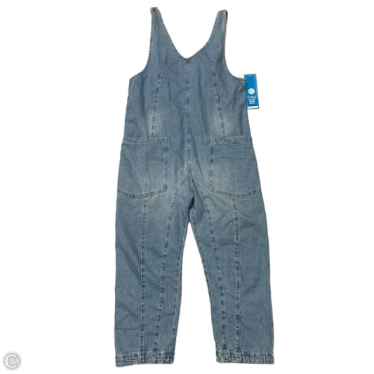 Overalls By Free People In Blue Denim, Size: L