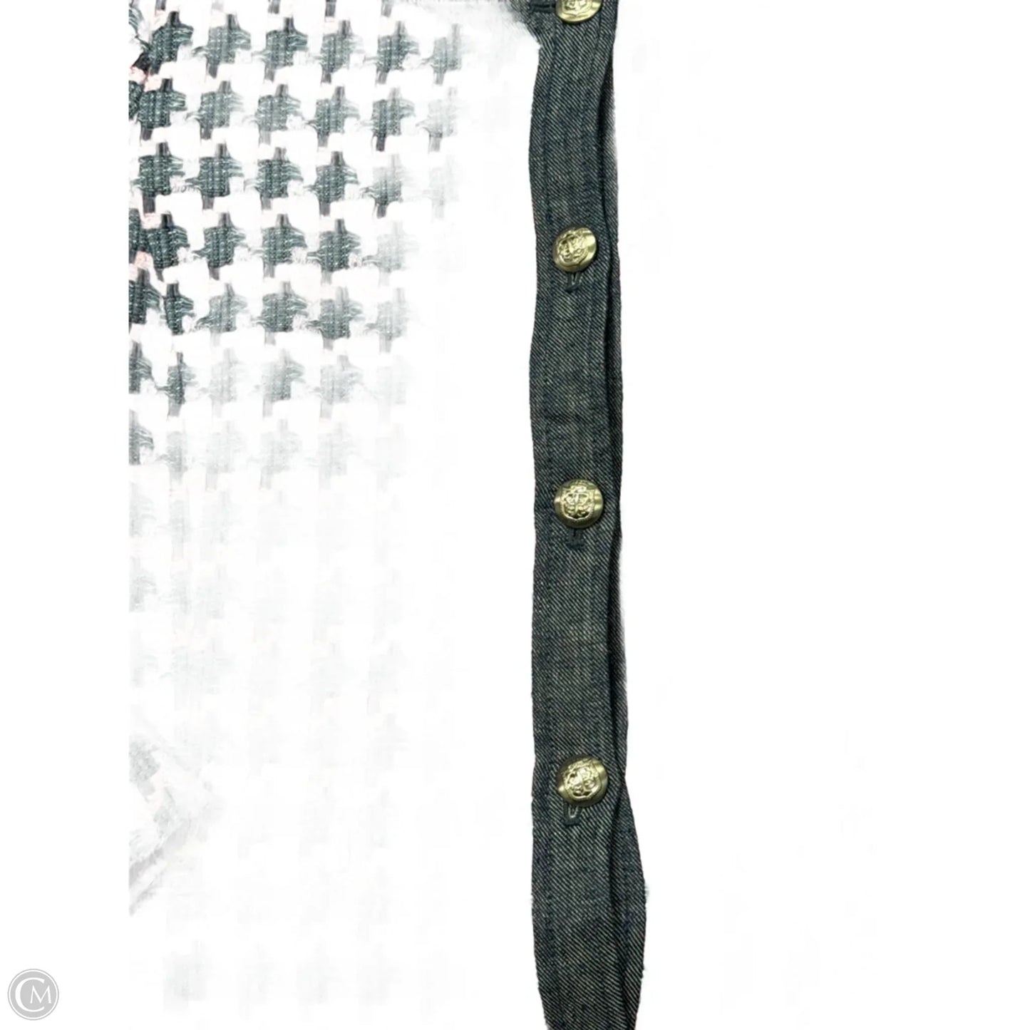 Blazer By Talbots In Blue & Purple, Size: L