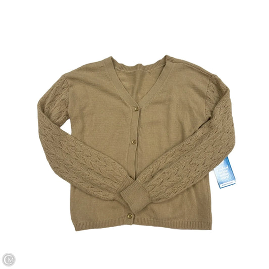 Sweater Cardigan By Banana Republic In Brown, Size: Xs