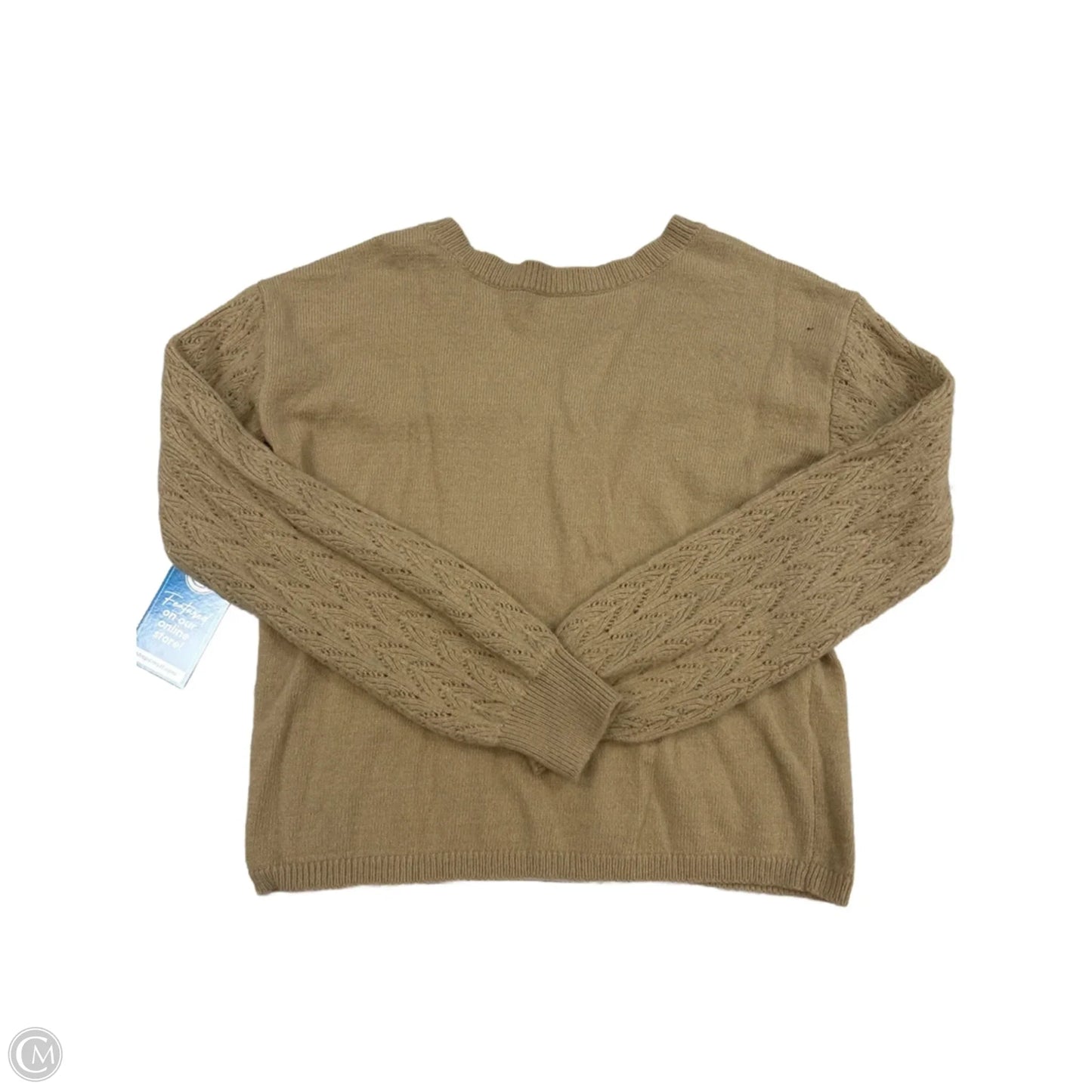 Sweater Cardigan By Banana Republic In Brown, Size: Xs