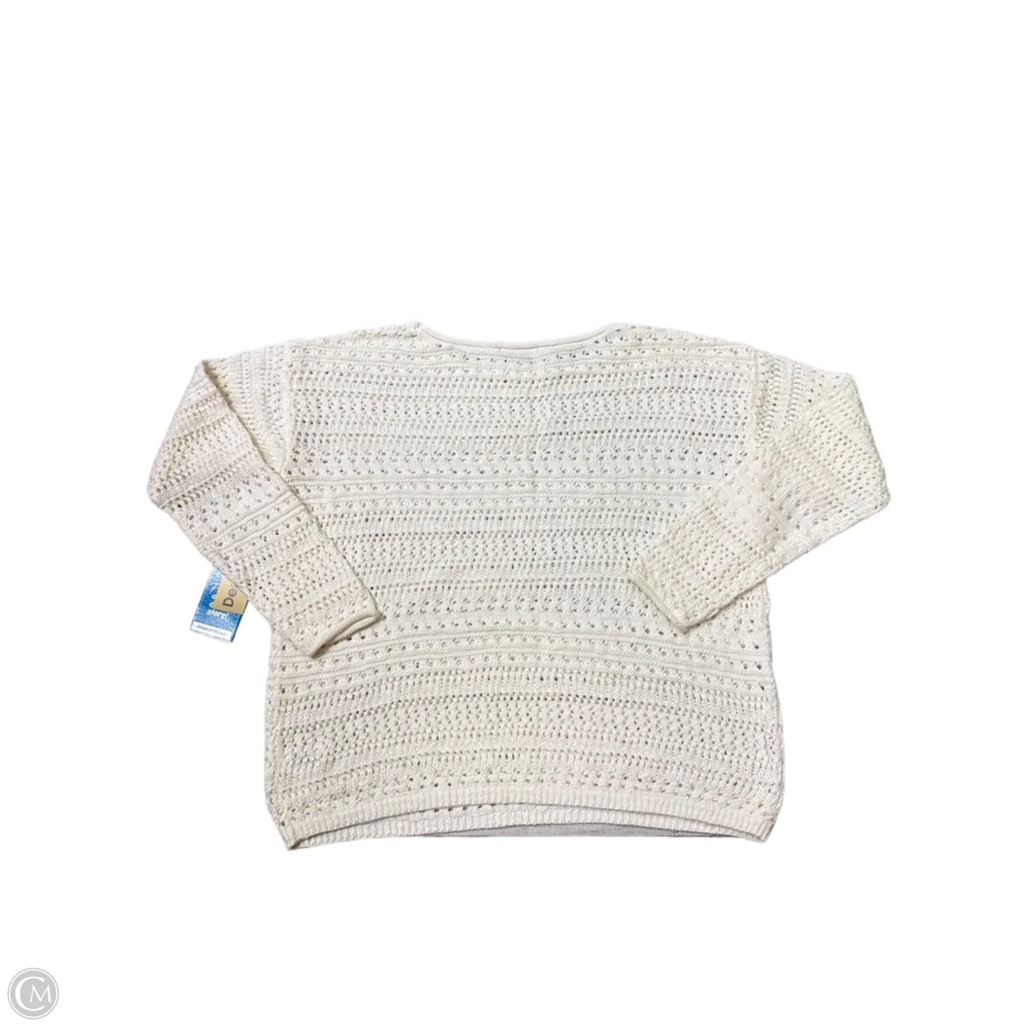 Sweater Designer By Frye In Cream, Size: S