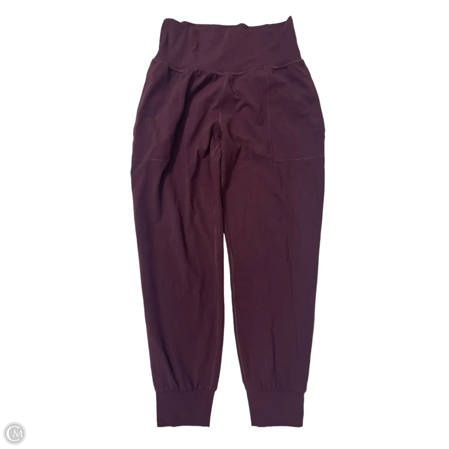 Athletic Pants By Athleta In Maroon, Size: S