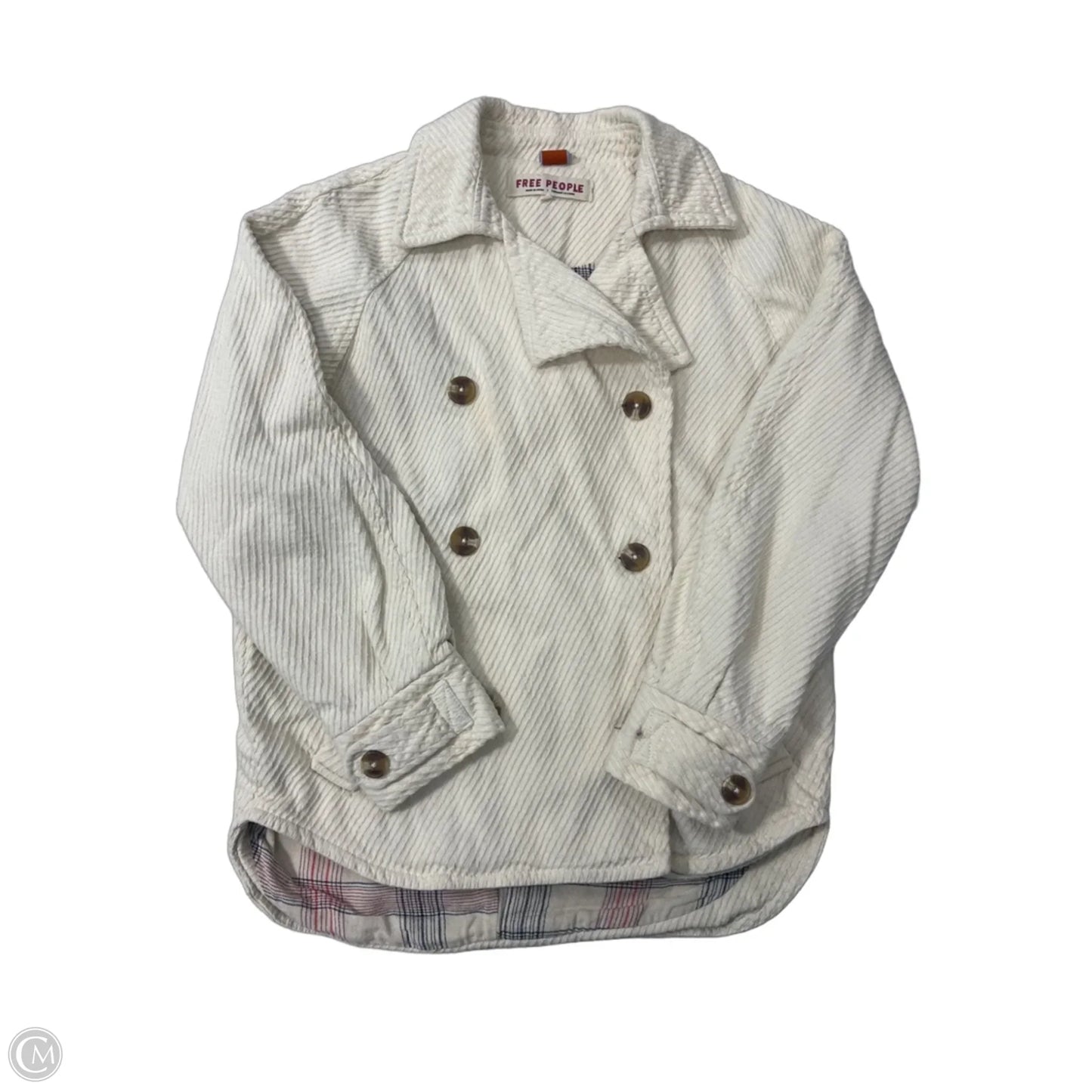 Jacket Other By Free People In Cream, Size: Xs