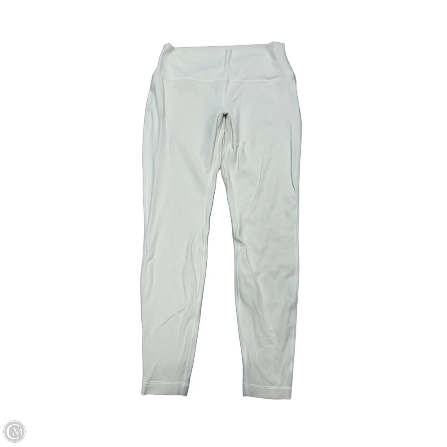 Athletic Leggings By Lululemon In White, Size: 12