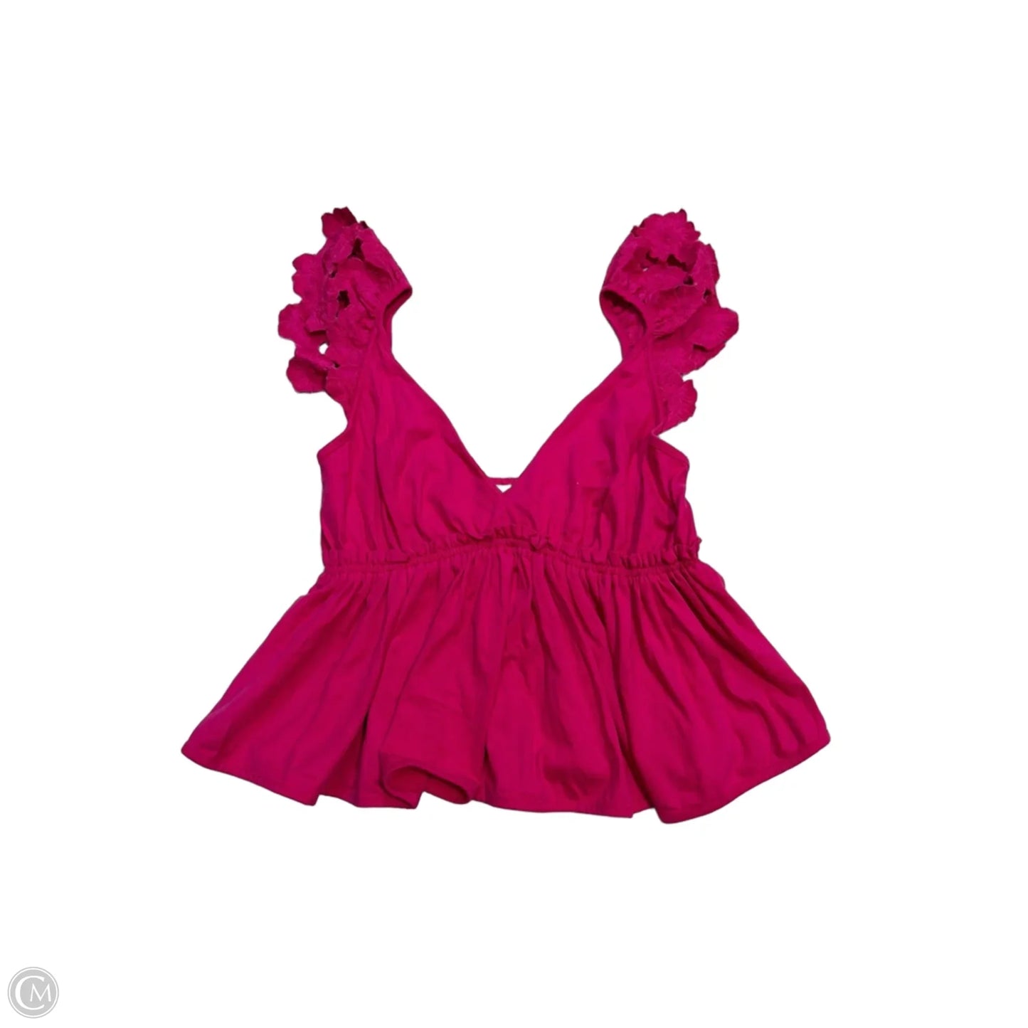 Top Sleeveless By Anthropologie In Pink, Size: S