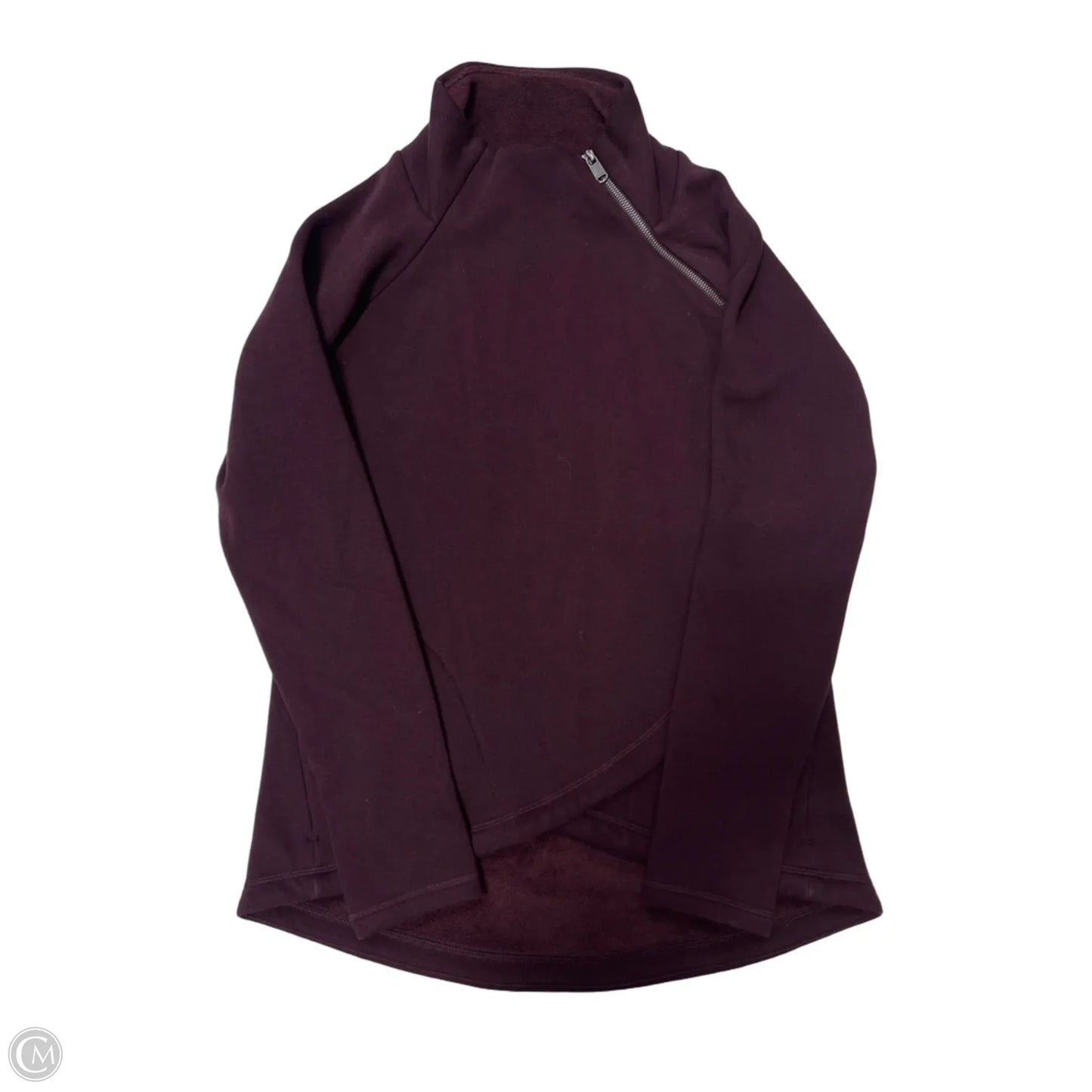 Athletic Sweatshirt Collar By Athleta In Maroon, Size: S
