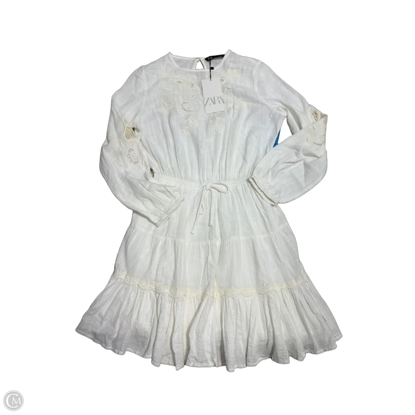 New! Dress Casual Short By Zara In White, Size: Xs