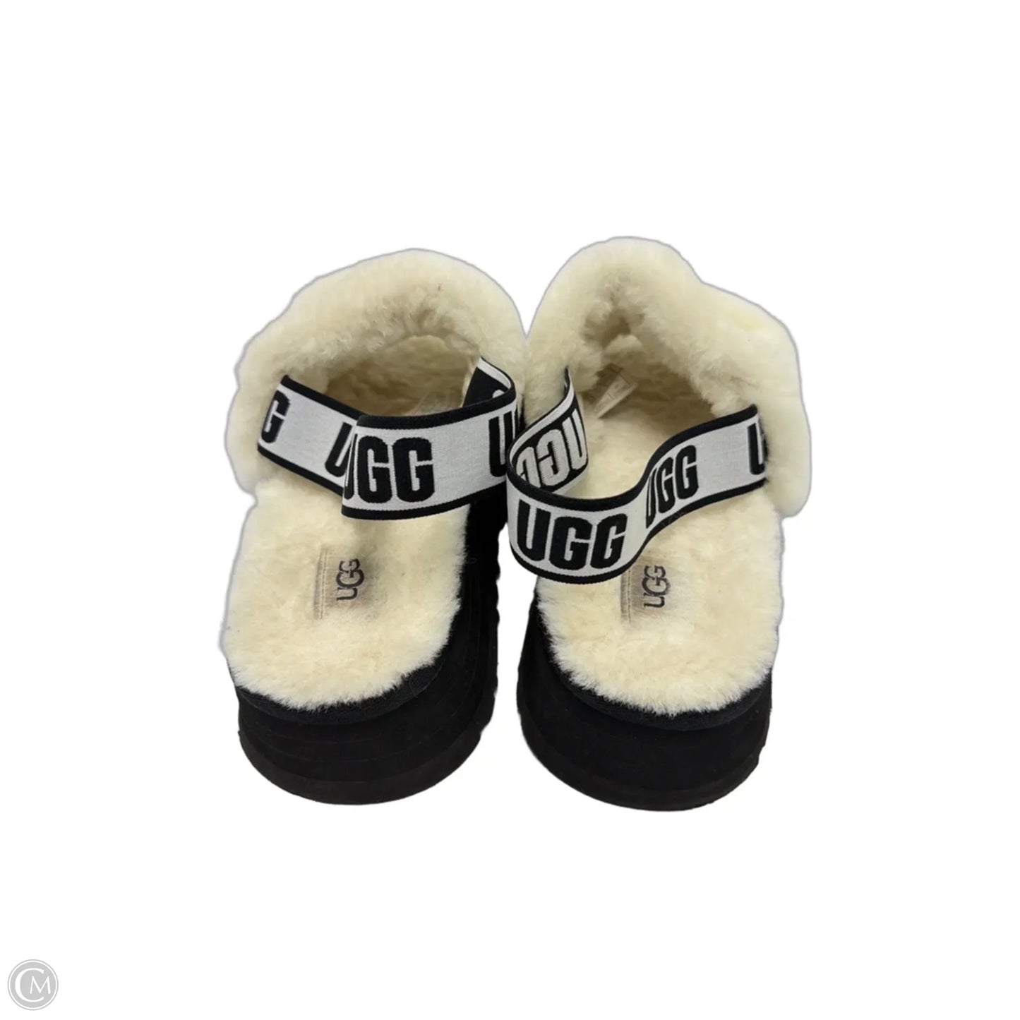 Shoes Designer By UGG In Black & Cream, Size: 6