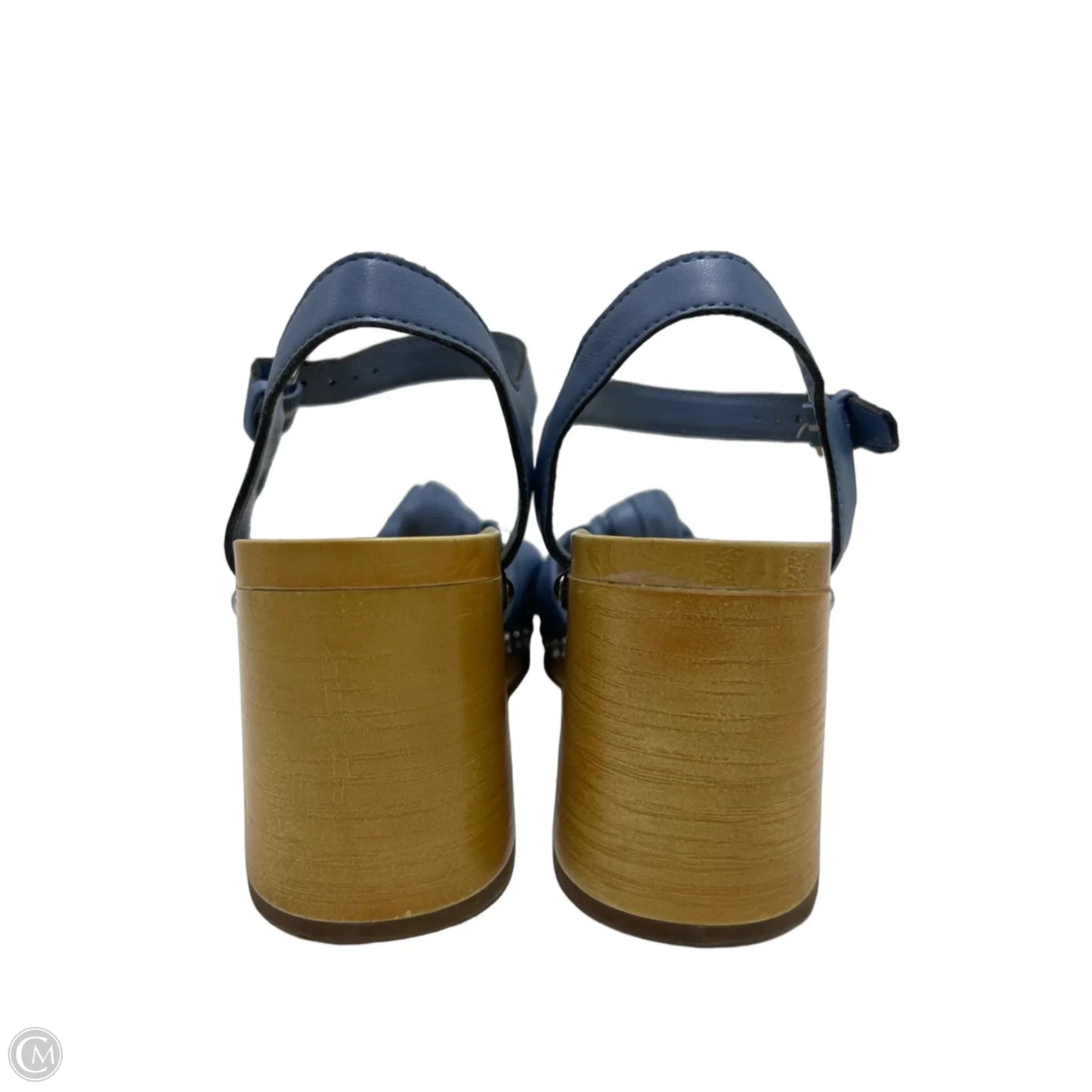 Shoes Heels Block By Sam And Libby In Blue, Size: 7
