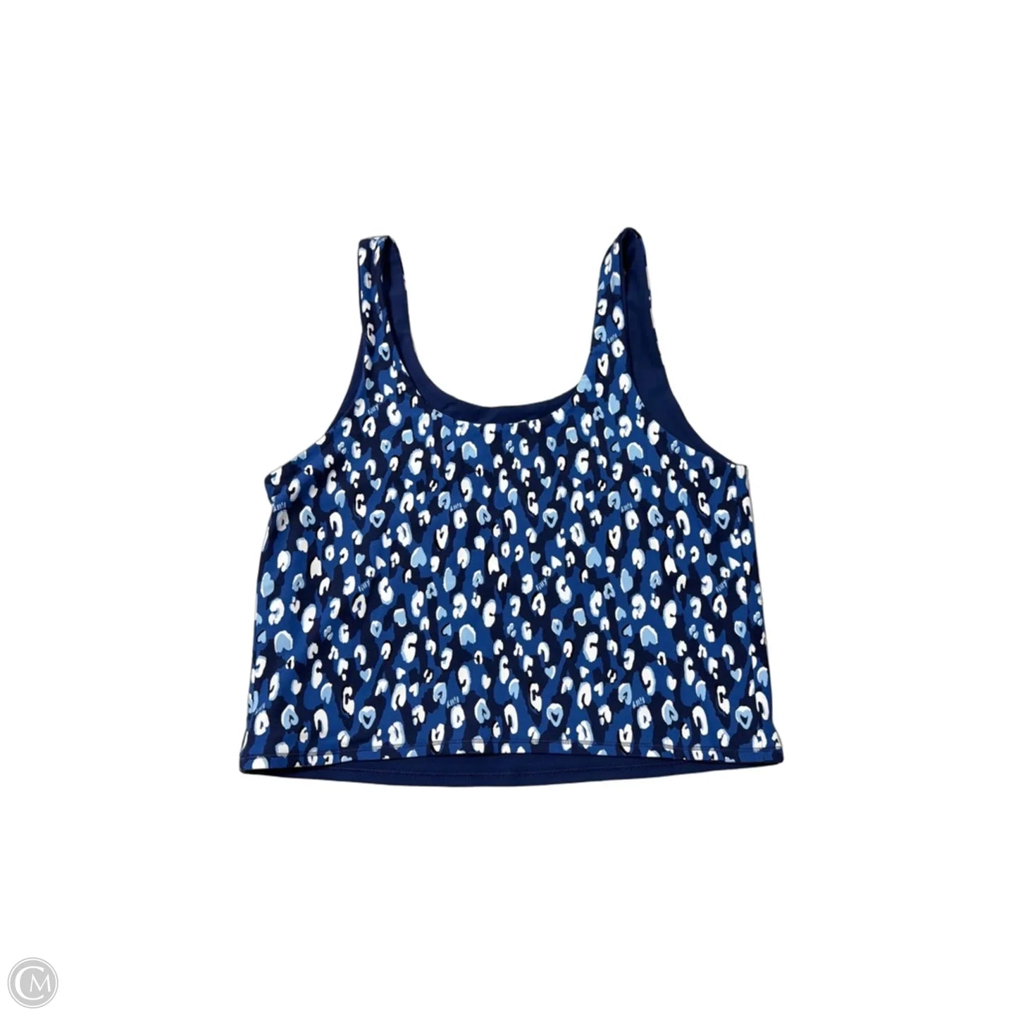 New! Top Sleeveless Designer By Lilly Pulitzer In Blue, Size: L