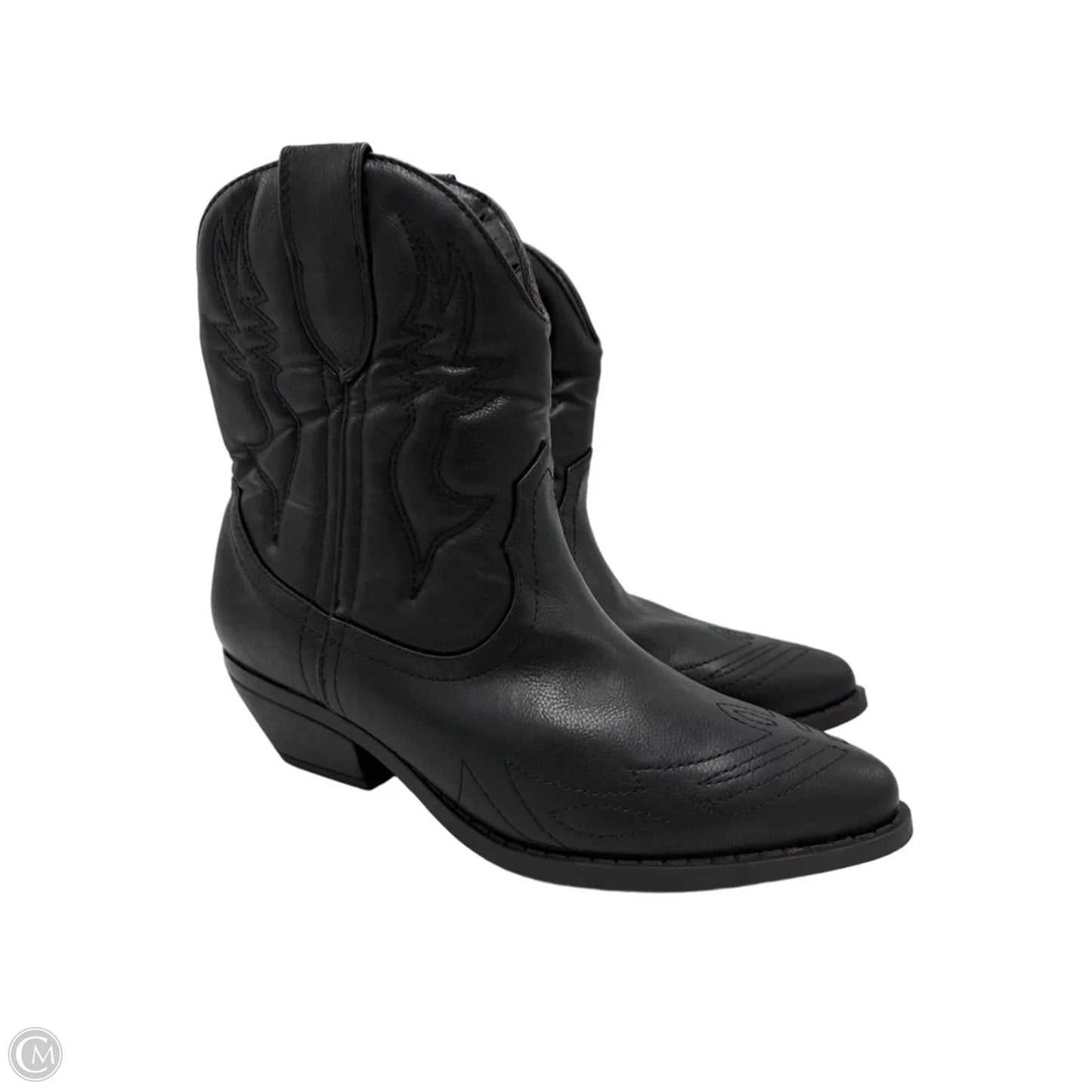 Boots Western By Soda In Black, Size: 8.5