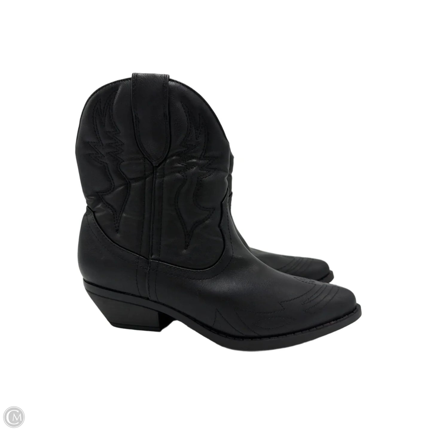Boots Western By Soda In Black, Size: 8.5