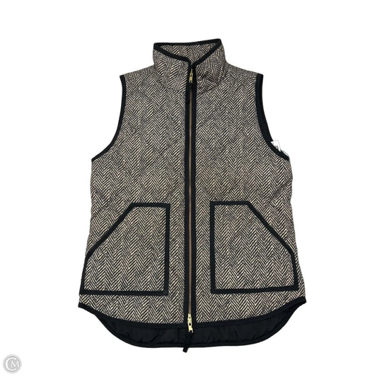 Vest Puffer & Quilted By J. Crew In Tan, Size: Xs