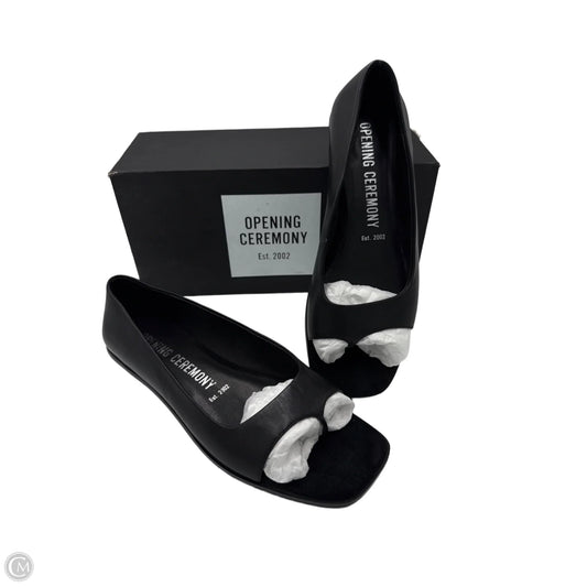 New! Sandals Flats By Opening Ceremony In Black, Size: 7.5