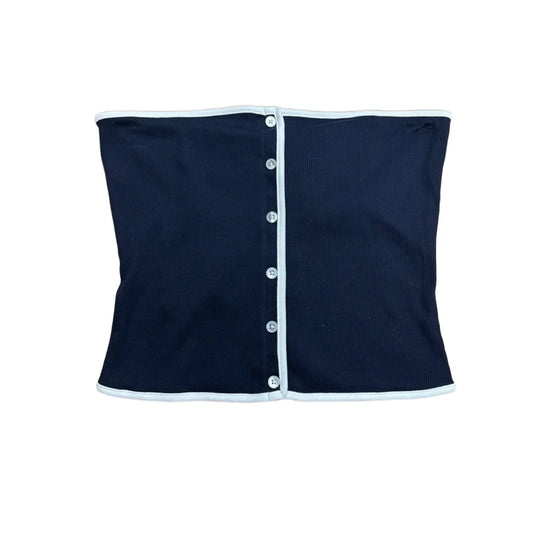 New! Top Sleeveless By Veronica Beard In Navy, Size: S