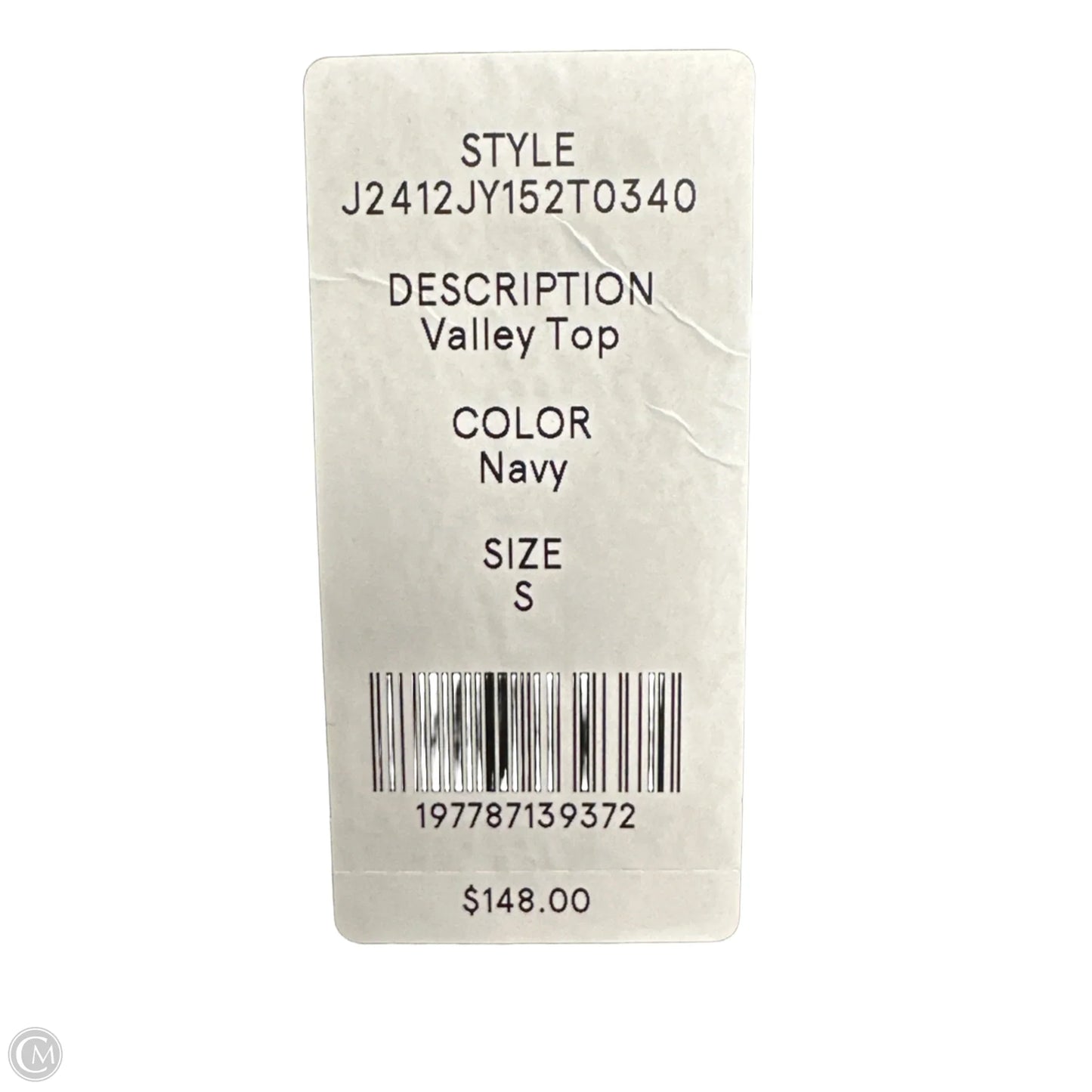 New! Top Sleeveless By Veronica Beard In Navy, Size: S