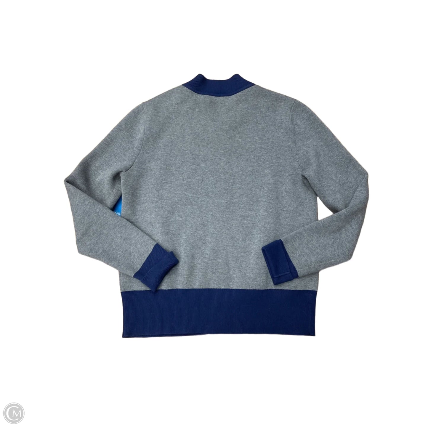 Sweater Cardigan By Vineyard Vines In Grey, Size: S