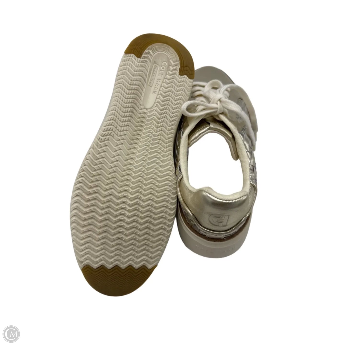 Shoes Designer By Cole-Haan In Gold, Size: 8