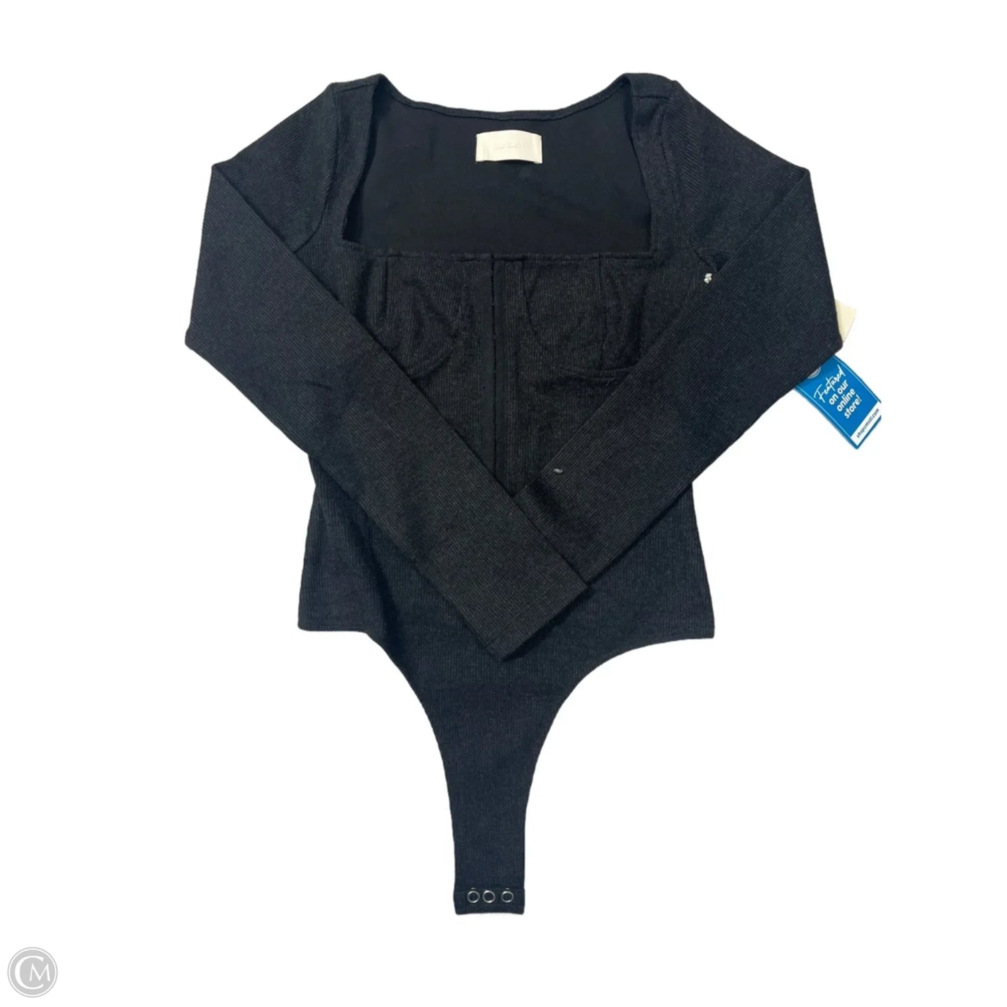 Top Long Sleeve By Capulet In Grey, Size: S