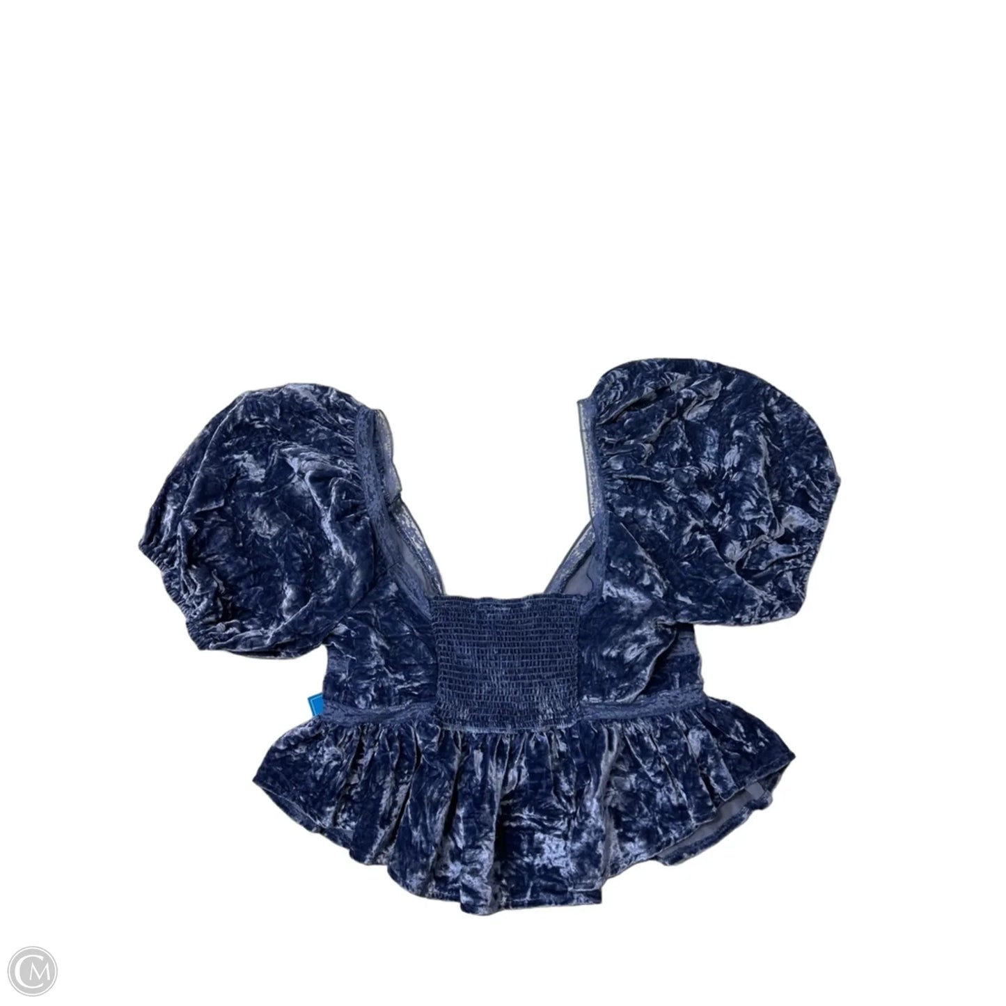 Top Short Sleeve By Free People In Blue, Size: M