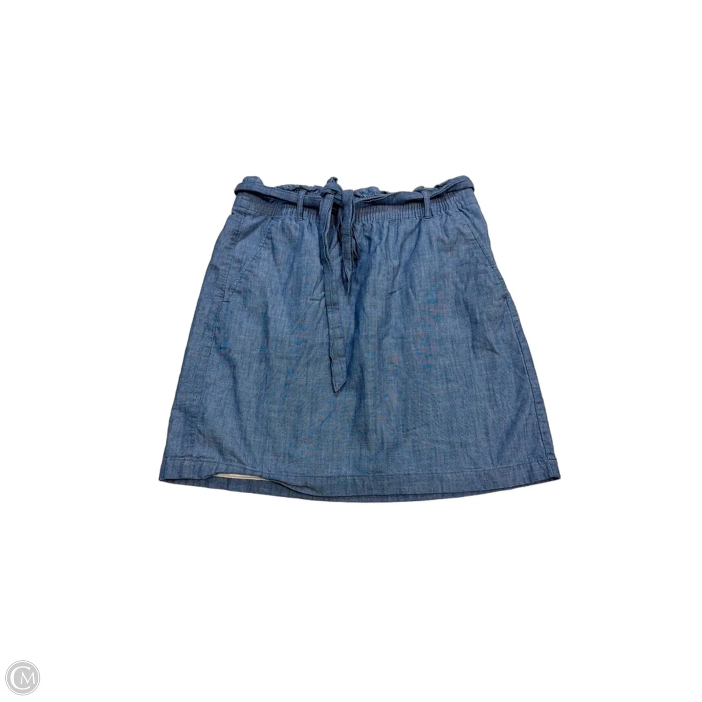 Skirt Midi By J. Crew In Blue Denim, Size: S