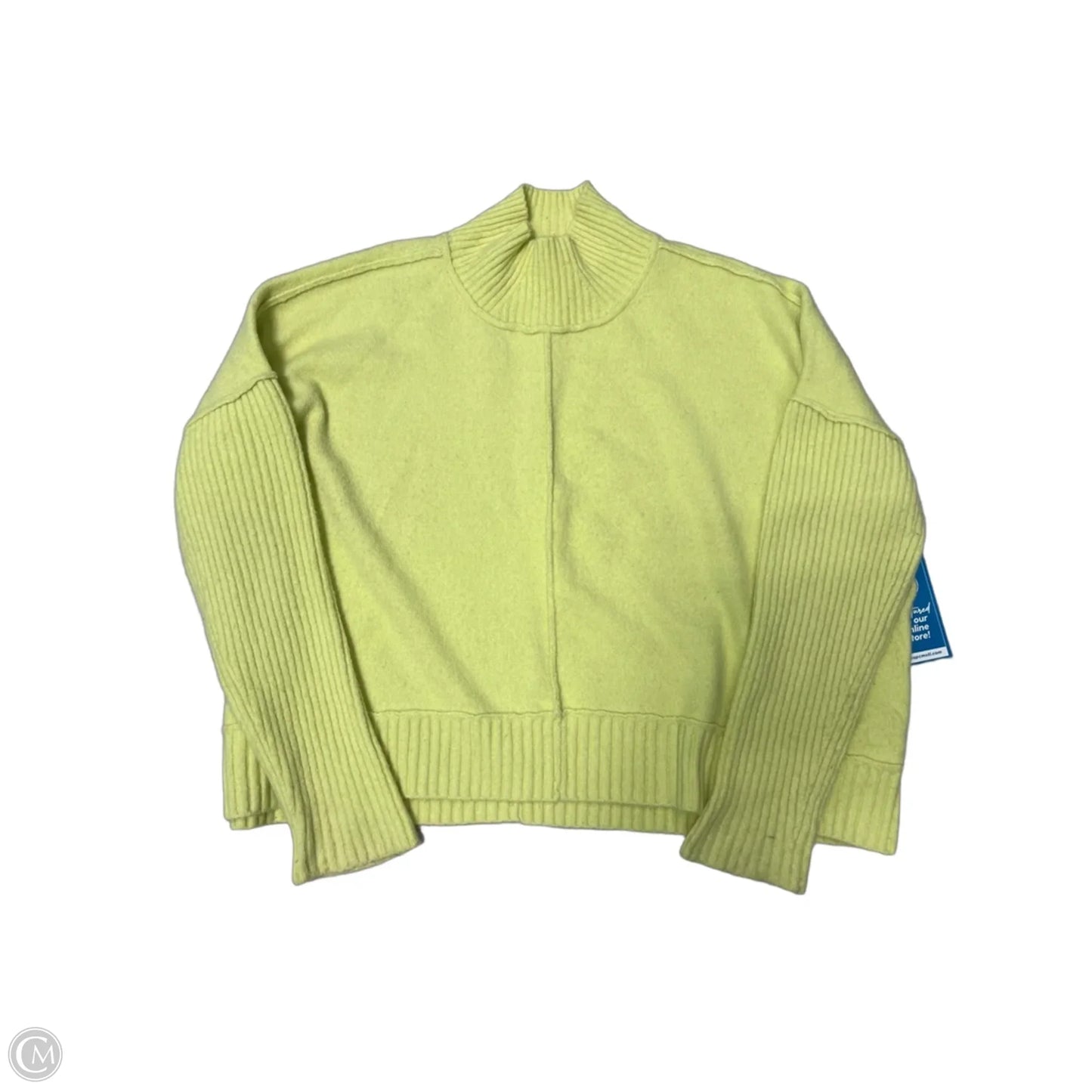 Sweater By Maeve In Yellow, Size: Xl