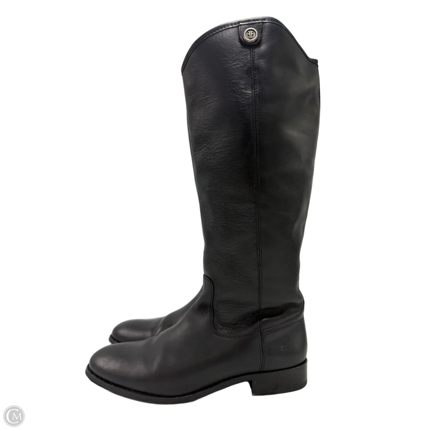 Boots Designer By Frye In Black, Size: 11