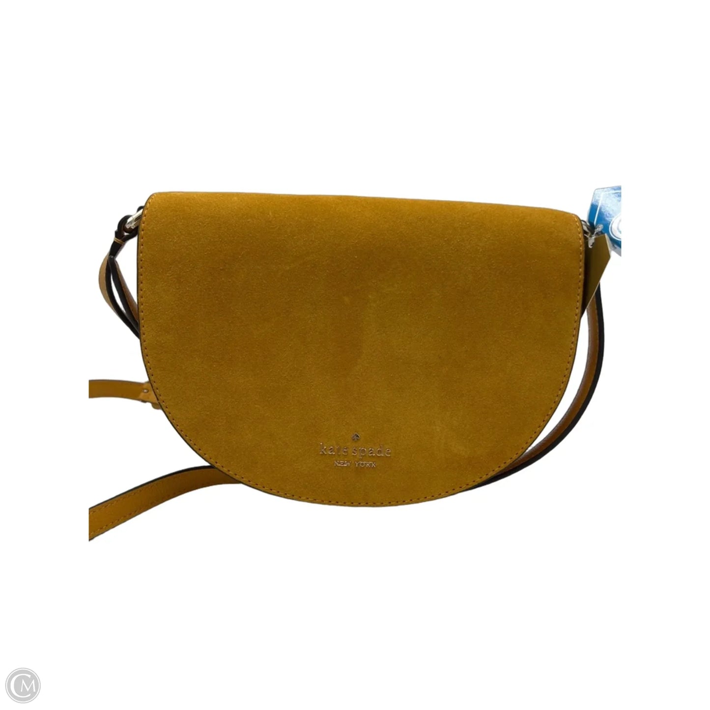 Crossbody Suede Designer Handbag By Kate Spade
