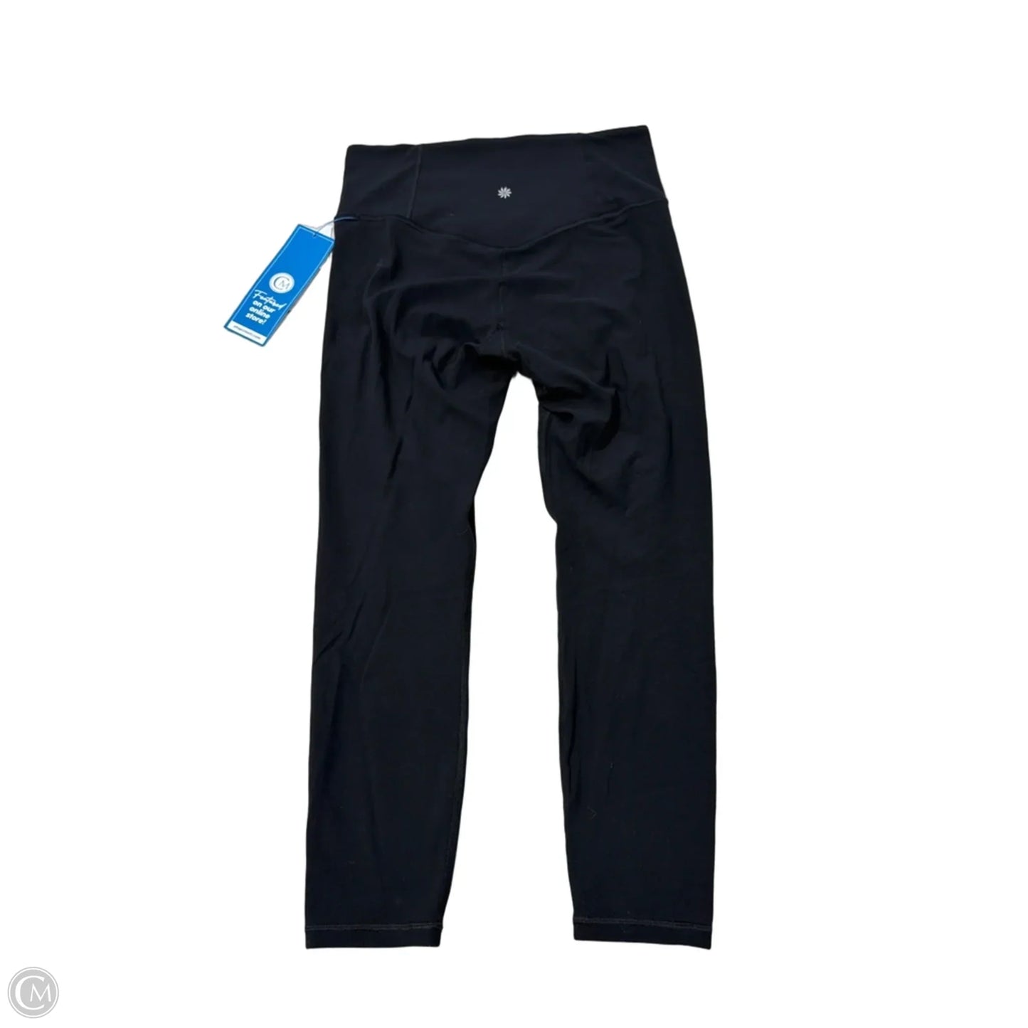 Athletic Leggings By Athleta In Black, Size: M