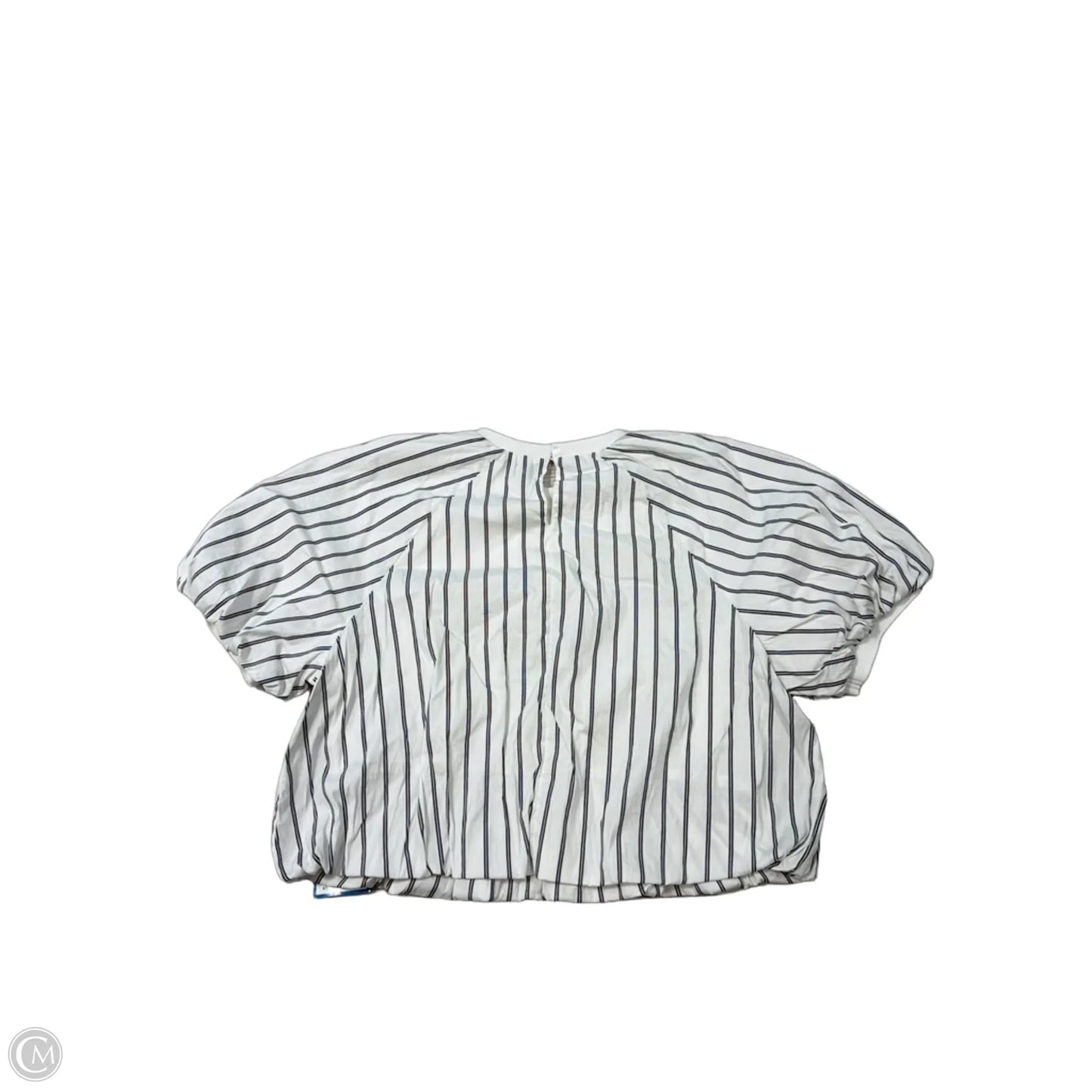Top Short Sleeve By Maeve In Striped Pattern, Size: S