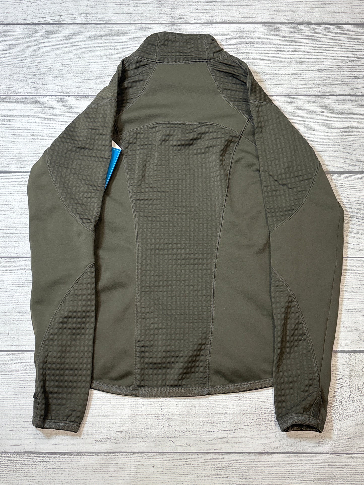 Athletic Jacket By Nike Apparel In Green, Size: M