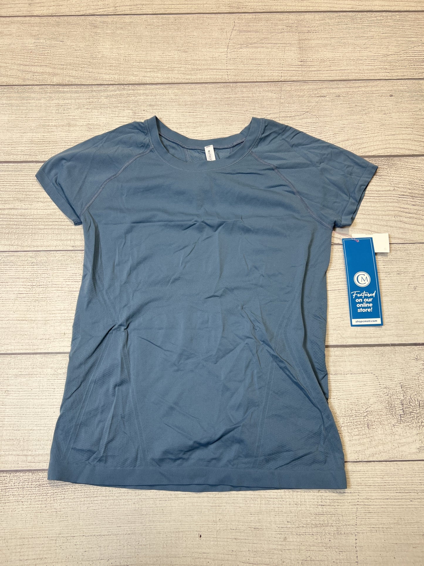 Athletic Top Short Sleeve By Athleta  Size: L