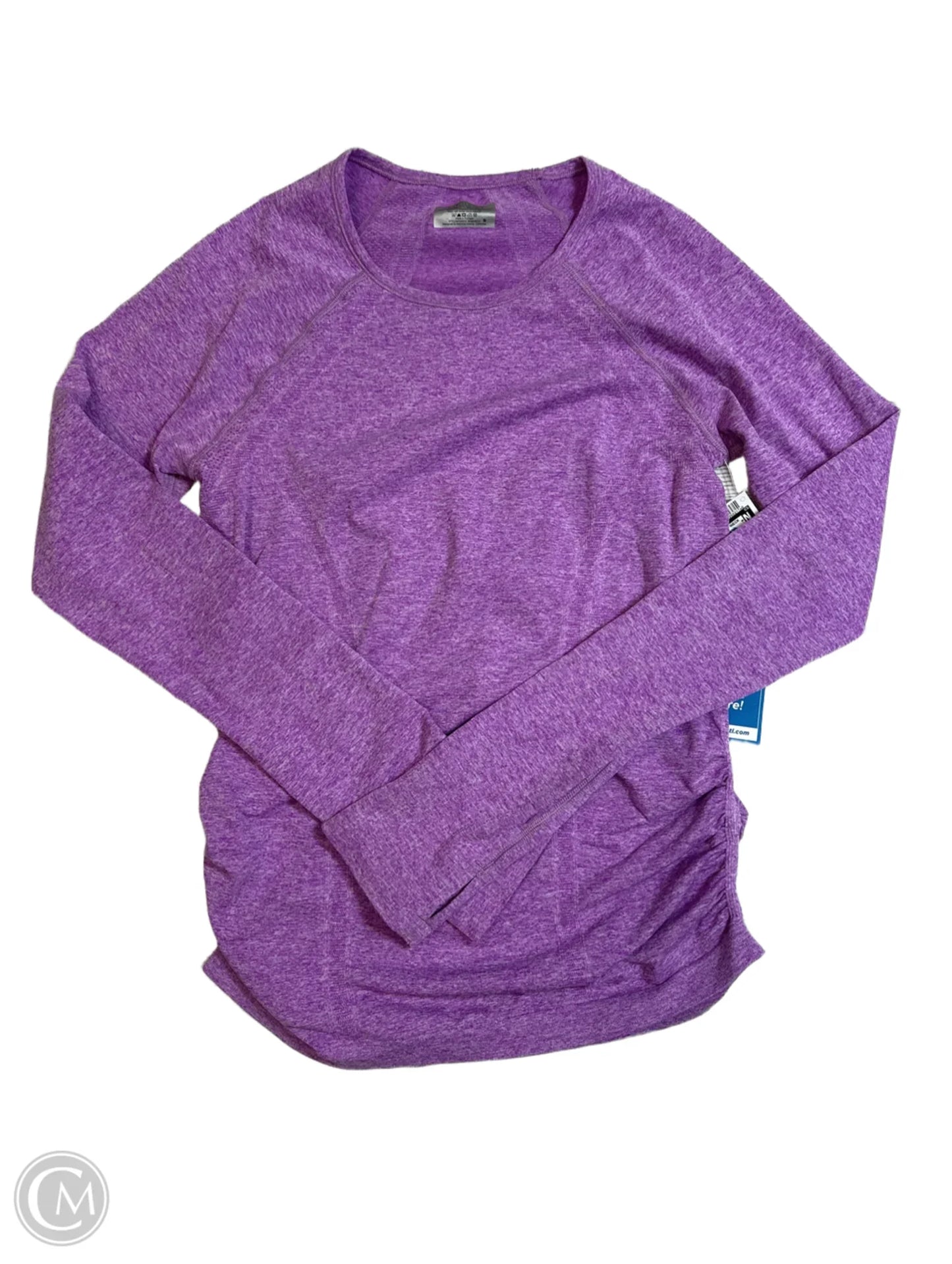Athletic Top Long Sleeve Crewneck By Athleta In Purple, Size: S