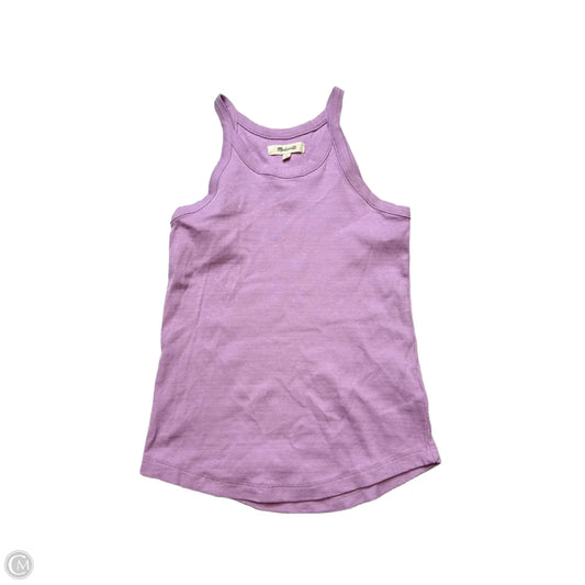 Top Sleeveless Basic By Madewell In Purple, Size: S