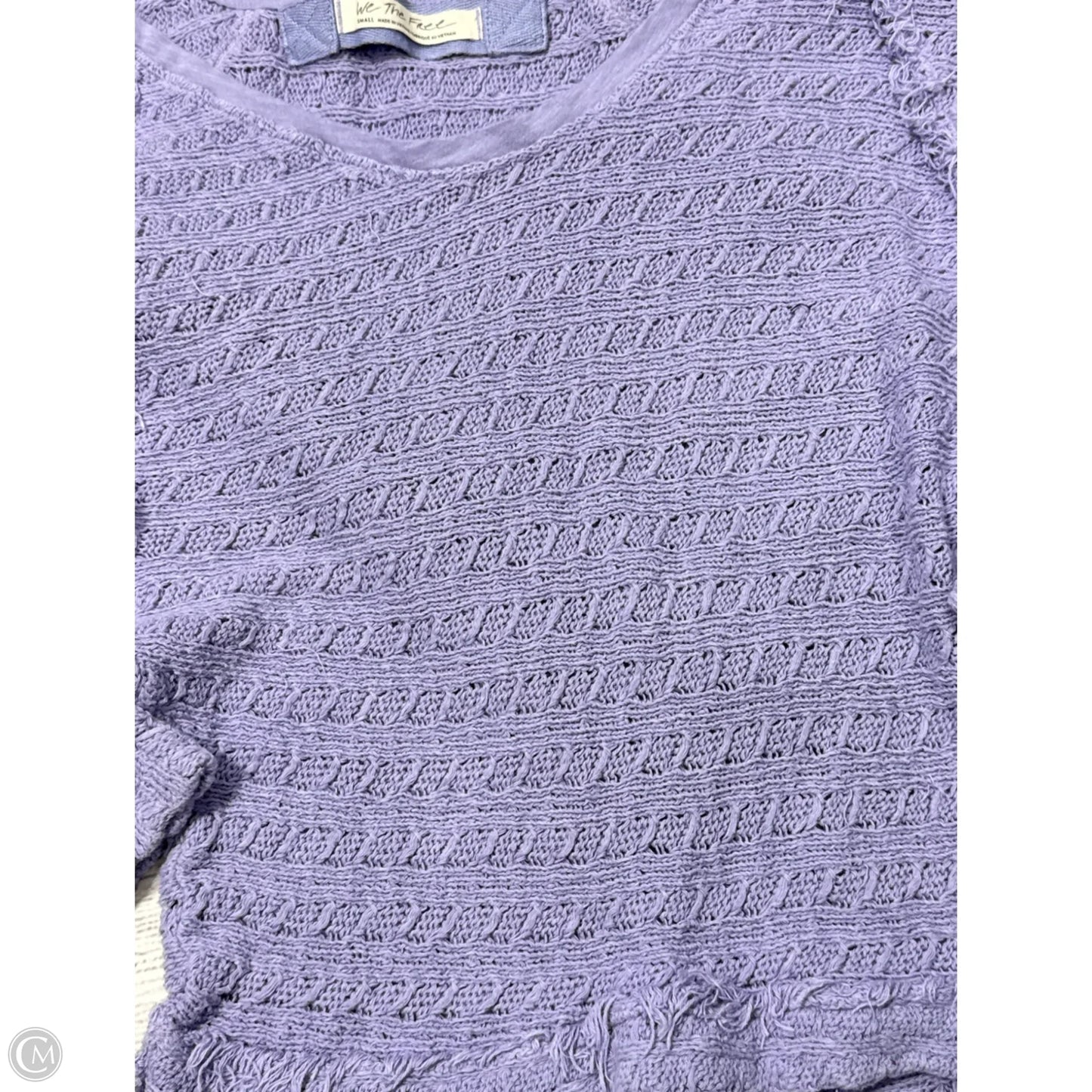 Top Long Sleeve By We The Free In Purple, Size: S