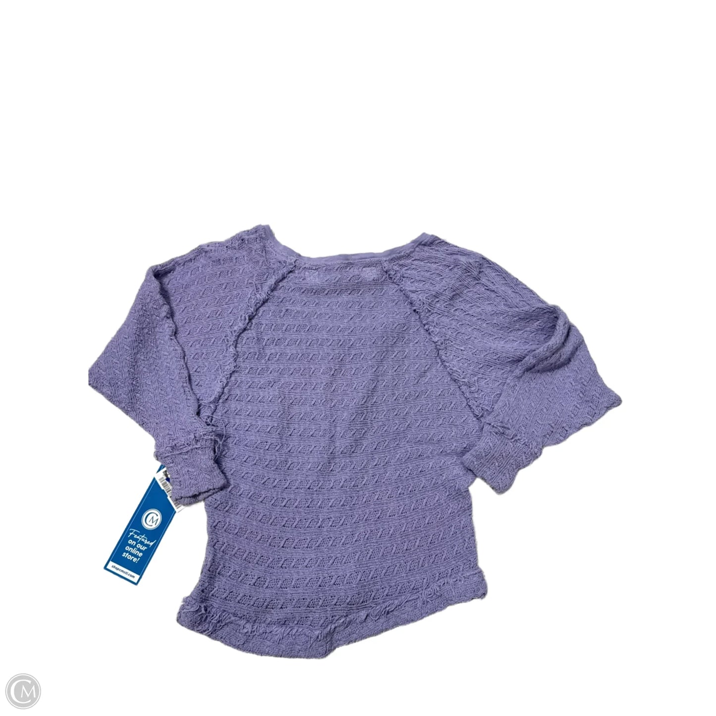 Top Long Sleeve By We The Free In Purple, Size: S