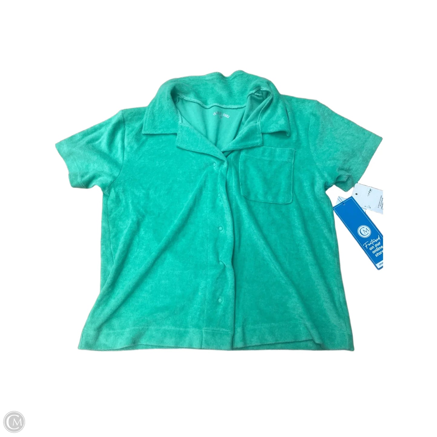 Top Short Sleeve By Year Of Ours In Green, Size: S