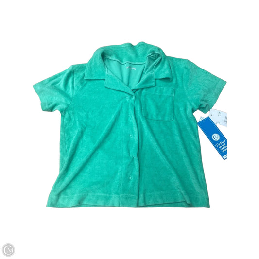 Top Short Sleeve By Year Of Ours In Green, Size: S