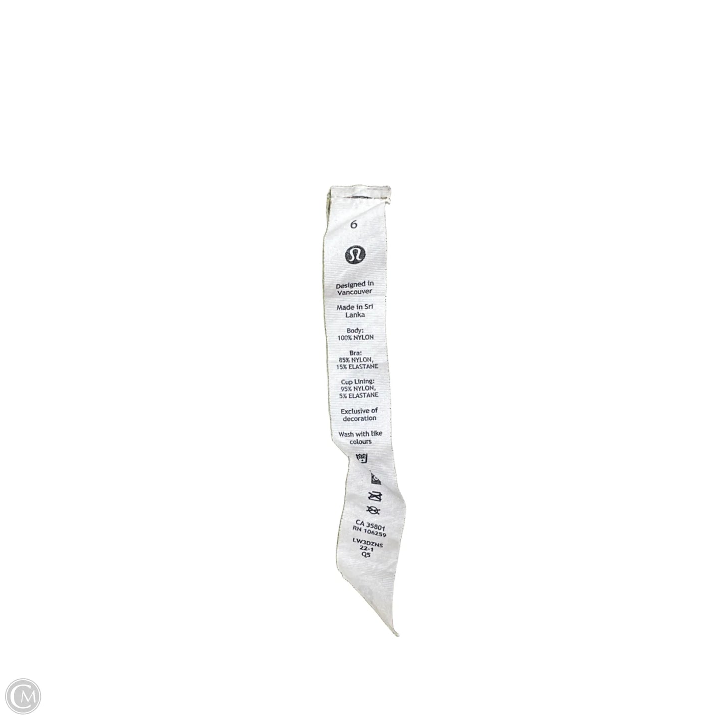 Athletic Top Long Sleeve Crewneck By Lululemon In Green, Size: S