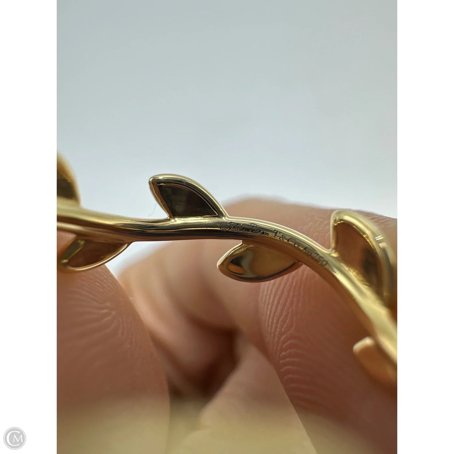 Tiffany And Company Paloma Picasso 18K Luxury Designer Ring, Size: 5