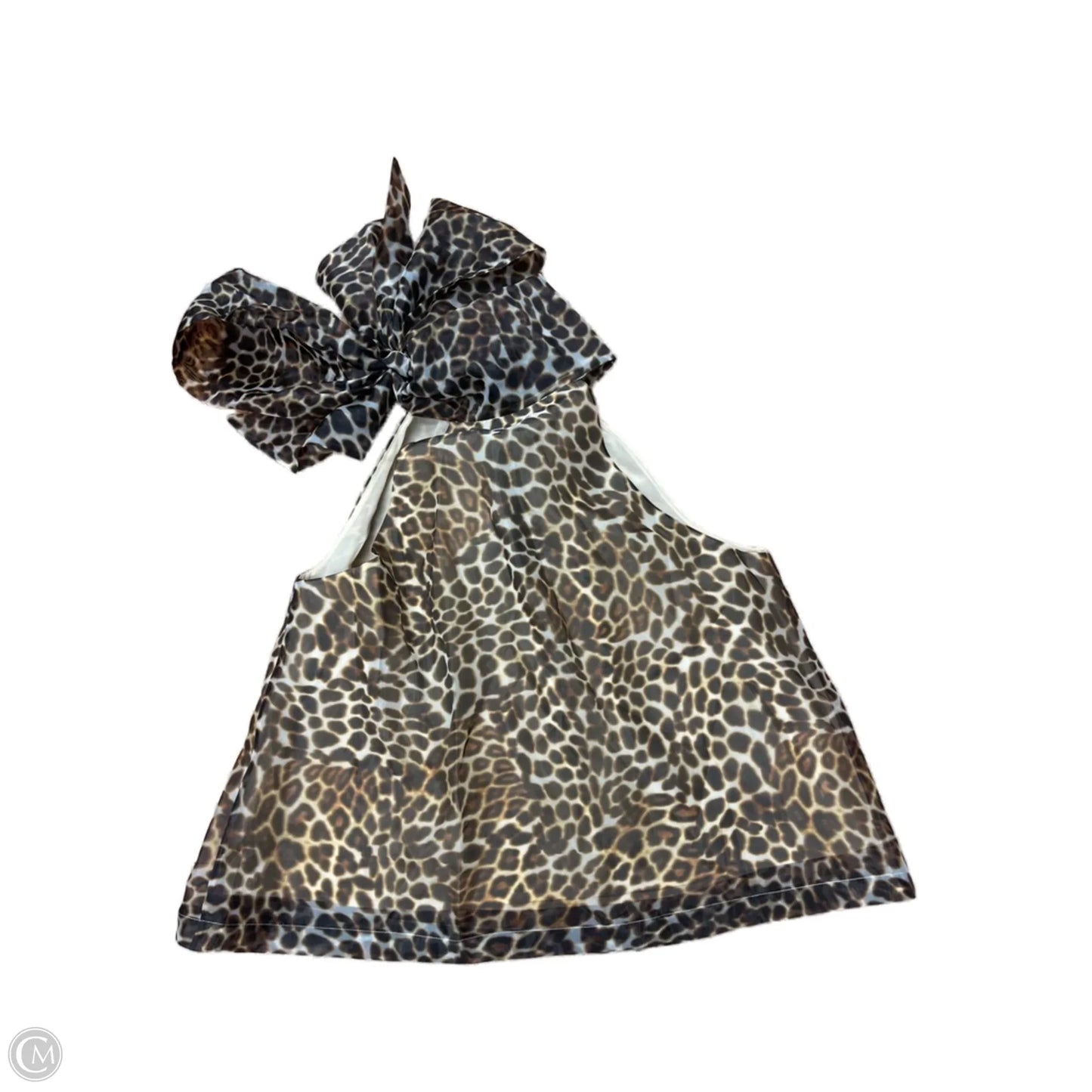 New! Top Sleeveless By Eloquii In Animal Print, Size: 1x