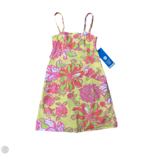 Dress Designer By Lilly Pulitzer In Yellow, Size: Xs