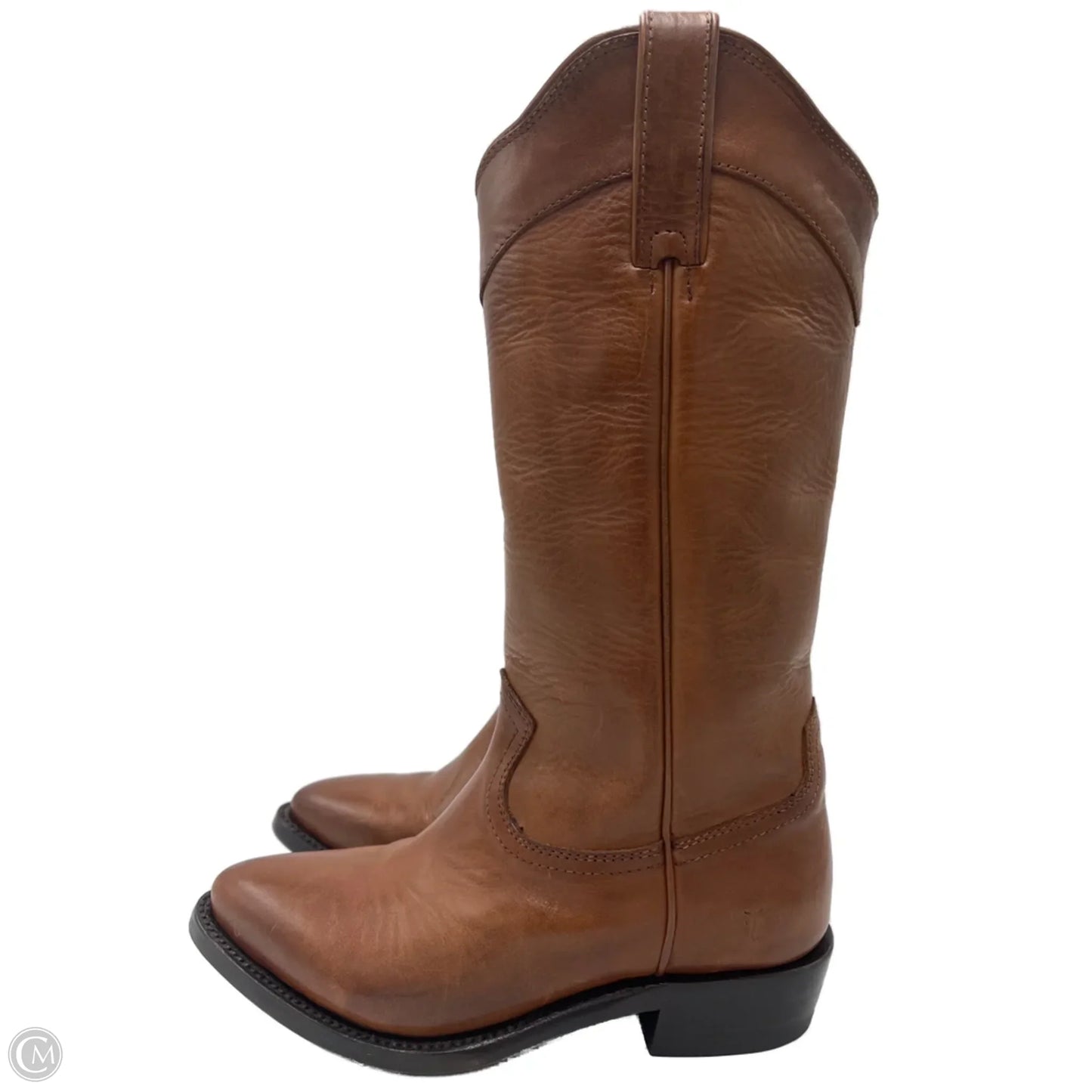 Boots Designer By Frye In Brown, Size: 6