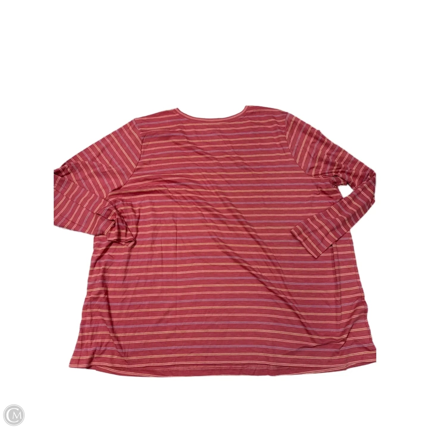 New! Top Long Sleeve By Sonoma In Red, Size: 5x
