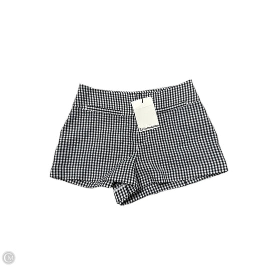 New! Shorts By Reformation In Black & White, Size: 0