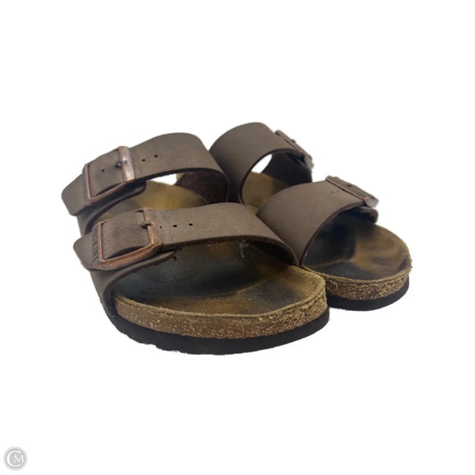 Sandals Designer By Birkenstock In Brown, Size: 7 (38)